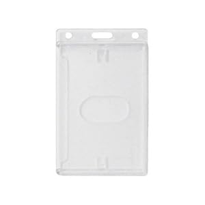 Frosted Vertical Rigid Plastic Card Dispenser 1840-6500