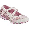 Girls' Skechers S Lights Bikers Razzle Dazzle - Chocolate/Pink