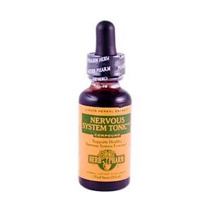Herb Pharm Nervous System Tonic, 1 oz