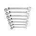 image and picture of Craftsman 7 piece Elbow Ratcheting Wrench Set - Inch