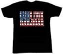 GRAND FUNK RAILROAD - Flag - Black T-shirt