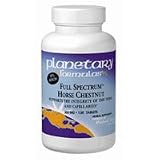 Planetary Herbals Full Spectrum Horse Chestnut, 60 Tabs