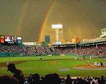 Boston Red Sox Rainbows Over Fenway Park Puzzle