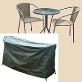 Bosmere C513 Caf? Set Cover for 2 Chairs & Round Table 5-Inch Long x 27-Inch Wide x 31-Inch High
