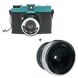 Deals  Lomography Diana F+, Medium Format Camera with Removable Lens for Super Wide Angle Pinhole Shots, 120 Film & Fish Eye Lens