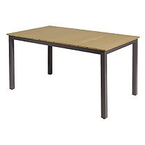 greemotion 427605 Tisch Genua, Aluminium anthrazit 150 x 90 cm