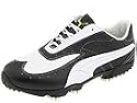 PUMA PG SYM | Men's Golf Shoes Black/White/Steel Grey/Bright Chartreuse Green