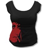Buy Peaches - FACE WoMens T-shirt, Black by Peaches