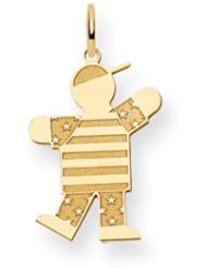 Genuine IceCarats Designer Jewelry Gift 14K Kid Charm