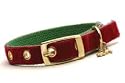 Designer Dog Collar ~ Velvet Christmas ~ by Dixie Digs