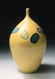 Large Yellow Bottle Ceramics by Lynn Goodman