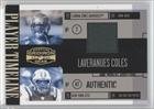 2006 Donruss Gridiron Gear Player Timeline Jerseys Prime #3 - Laveranues Coles/50