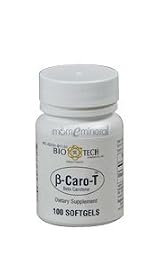 B-Caro-T 25,000 IU 100 Softgels by Bio-Tech