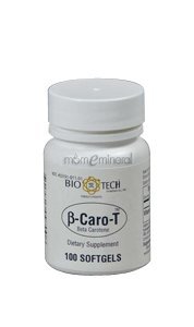 B-Caro-T 25,000 IU 100 Softgels by Bio-Tech