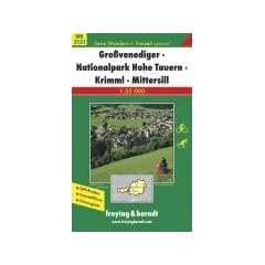 Gro�venediger, Nationalpark Hohe Tauern, Krimml, Mittersill. 1:35 000