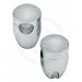 ALLOY ART 2.1"RISERS W/3-D CLAMP RA-3
