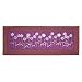 Related NOVICA Cotton table runner, 'Purple Dandelions' Image