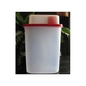 Tupperware Modular Measure Mate Passion Red Seal by