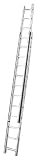 HAILO 7215-001 Schiebeleiter ProfiStep duo, 2x15 Sprossen