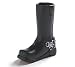 Black Motorcycle Boot Vase/Planter For Office And Home Decor