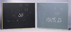 Wood Frame Duroslate Chalkboard, 18 x 24