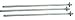 Ambient Weather EZ-245-SK 24 Stake Kit for Weather Station Mounting Tripods