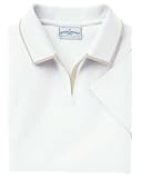 Women's Knit Pique with Intarsia Collar