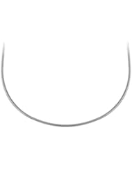Sterling Silver Round Snake Chain Necklace
