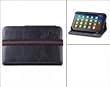 Acase Vintage Acme Black Leather Case with Stand for Samsung Galaxy Tab P1000 WiFi 3G