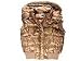 Ed Hardy Kids Metallic Hooded Faux Fur Puff Vest (Toddler/Little Kids/Big Kids) | Gir...