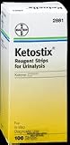 Bayer 562881 Ames Ketostix Reagent Strips   100 Per Bottle