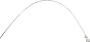 Dia-Compe 990/992/994 Single-End Straddle Wire, Each