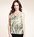 Autograph Wave Print Bubble Camisole Top