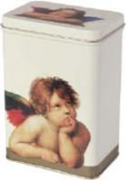 Ideal Home Range - ANGELO cream - Teedose eckig (groß)
