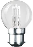 Maxim Lamps 60w Golf Ball BC - B22 - Bayonet Cap Clear - Transparent Incandescent Light Bulb (Maxim) [EU Specification: 220-240v]