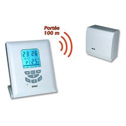 thermostat d'ambiance sans fil radio commande à distance: Amazon.fr