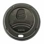 Dixie Black Dome Lid - Fit 12 and 16 oz Hot Cups RPI