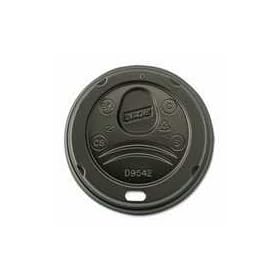 Dixie Black Dome Lid - Fit 12 and 16 oz Hot Cups RPI