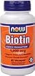 NOW BIOTIN 5,000 MCG - VEGETARIAN CAPSULES