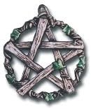 Pentagram of Pan, Against Trickery and Mischief necklace