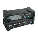 4PORT VGA USB PS2 Trulink KVM Switch with Cable and Audio by Cables To Go
