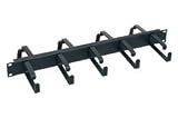19 W Front & Rear D-Ring Horizontal Cable Manager Height: 1 3/4 H (1 U space)