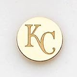 14K Kansas City Royals Disc Initials Tie Tac