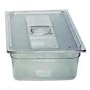 Rubbermaid Commercial Products FG140P00CLR 1/2 Size Long 5-1/2-Quart Cold Food Pan