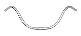 Nirve Kandy Bar Cruiser Bicycle Handlebar (Chrome, 26-Inch Frames)