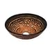Vigo Industries VG07019 Copper Mosaic Glass Bathroom Vessel Sink, Bronze