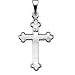 Platinum Cross Pendant