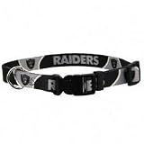 Oakland Raiders Dog Collar Medium