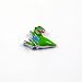 Foyo FM014C Mini Dinosaurs Blue Belly Shoe Charm