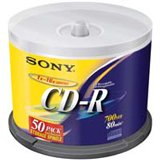 300-pack CDR Media 700MB 80min 24x